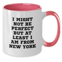 Load image into Gallery viewer, New York Two Tone Coffee Mugs Funny Quote Gifts for Men Women Friends from NYC - Additional

