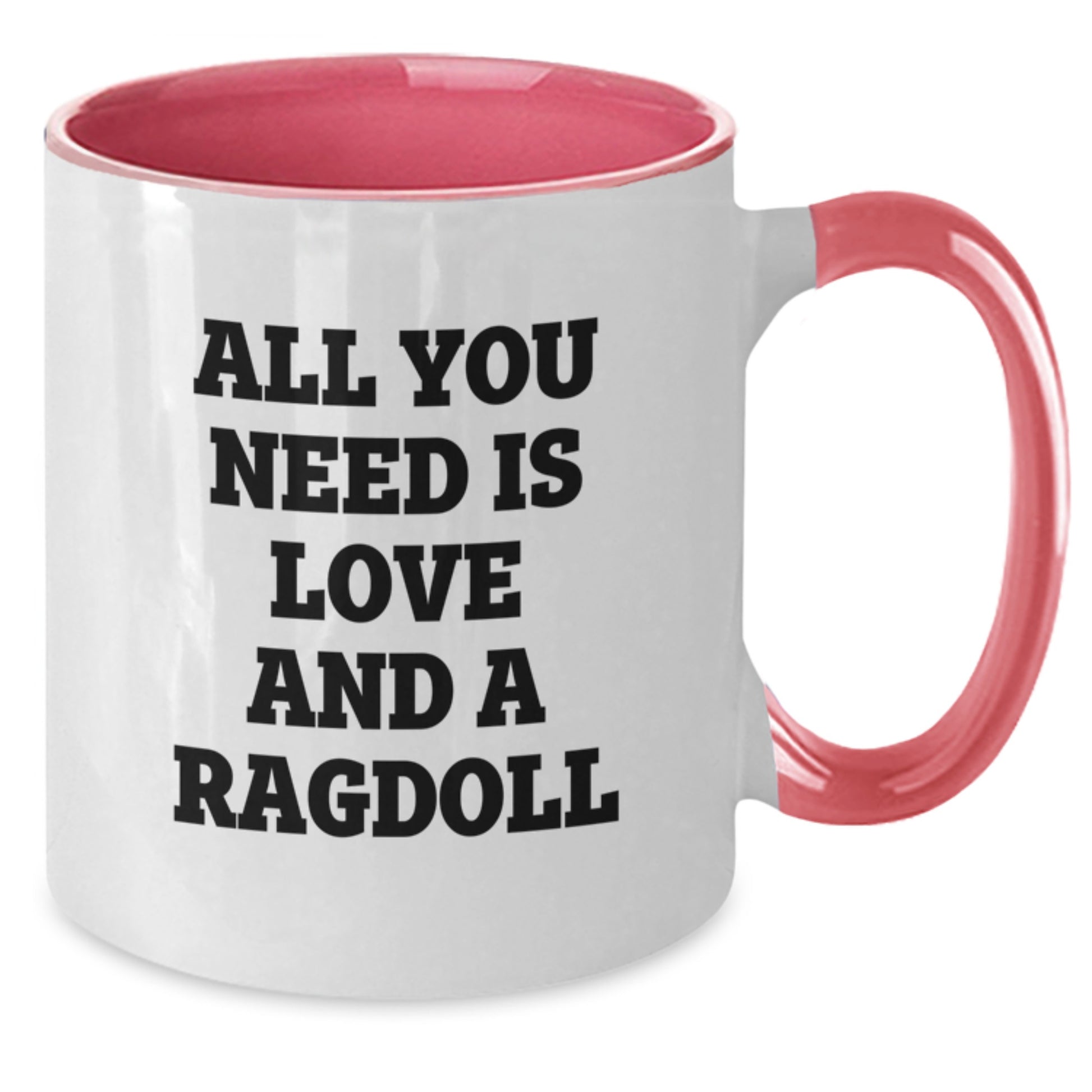 Funny Gift Ideas for Ragdoll Cat Lovers - Two Tone Coffee Mug - Graduation Unique Gifts from Friends - Additional