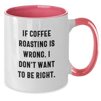 Load image into Gallery viewer, Funny Coffee Roasting Coffee Mug Gifts from Men to Coffee Roasting Lovers on Valentine's - Red and White Two Tone Mug - Additional
