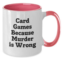 Load image into Gallery viewer, Funny Card Games Gifts for Card Game Lovers, Two Tone Coffee Mugs from Friends, Unique Valentine's Gifts for Women - Additional
