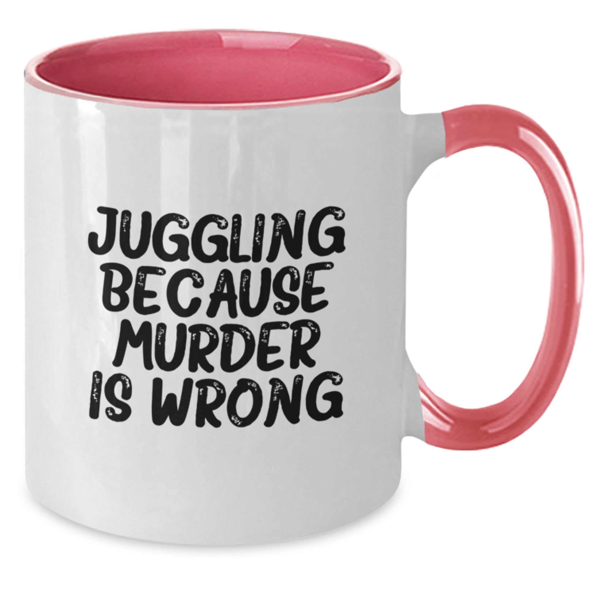 Funny Juggling Gifts from Friends for Juggling Lovers, Two Tone Coffee Mug for Graduation Unique Occasions - Additional