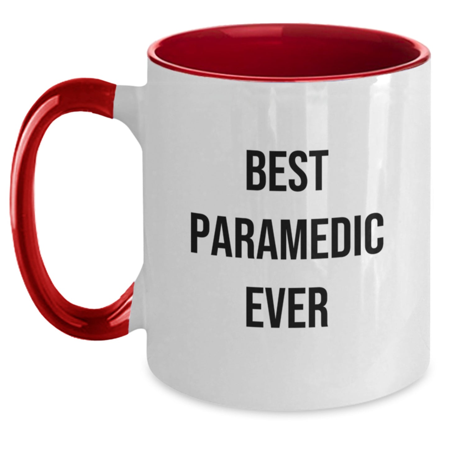 Funny Rescue Worker Gifts for Him - Best Rescue Worker Ever Two Tone Coffee Mug - Rescue Worker Christmas Unique Gifts from Friends - Main