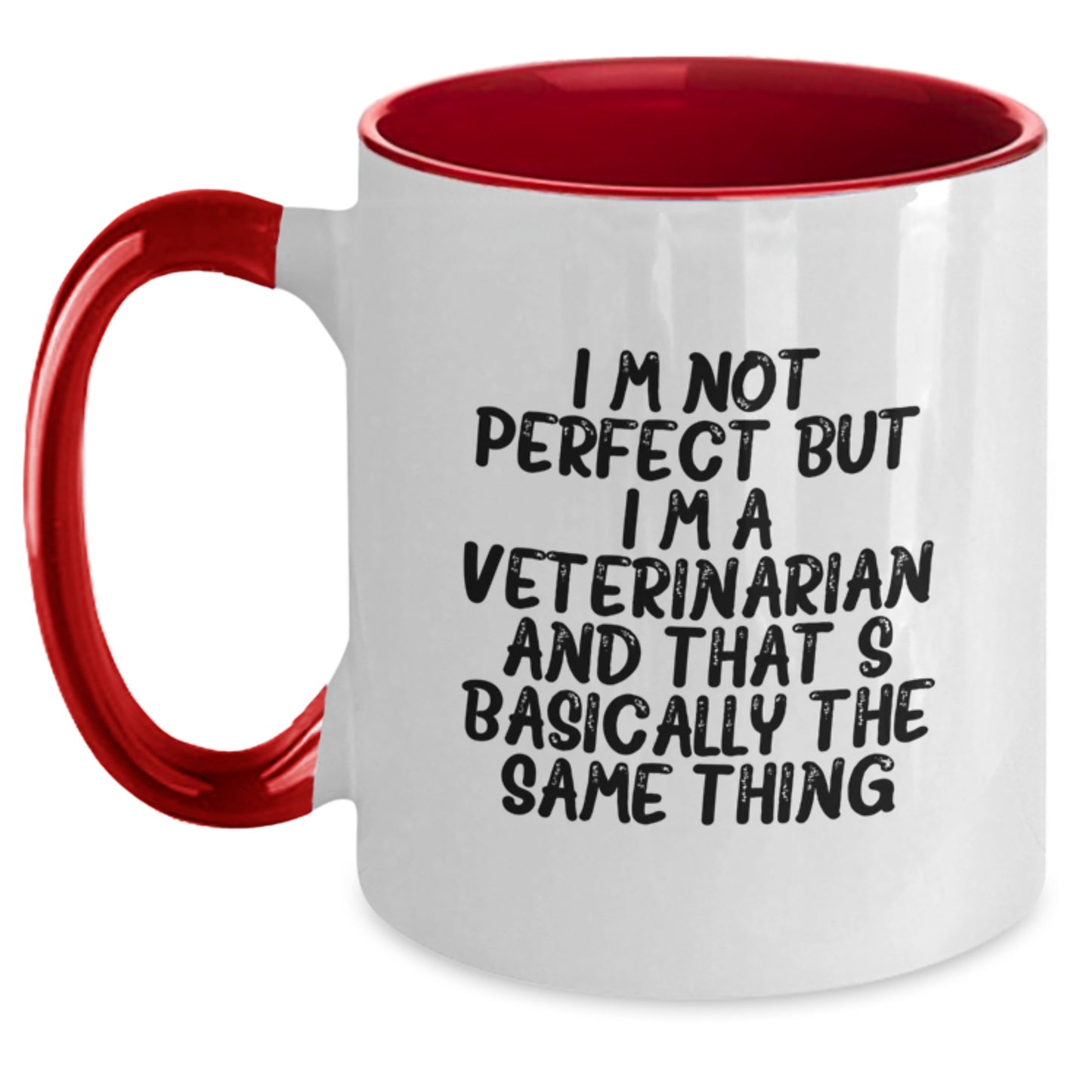 Veterinarian Keepsake Two Tone Coffee Mug for Him Birthday Gift - Main