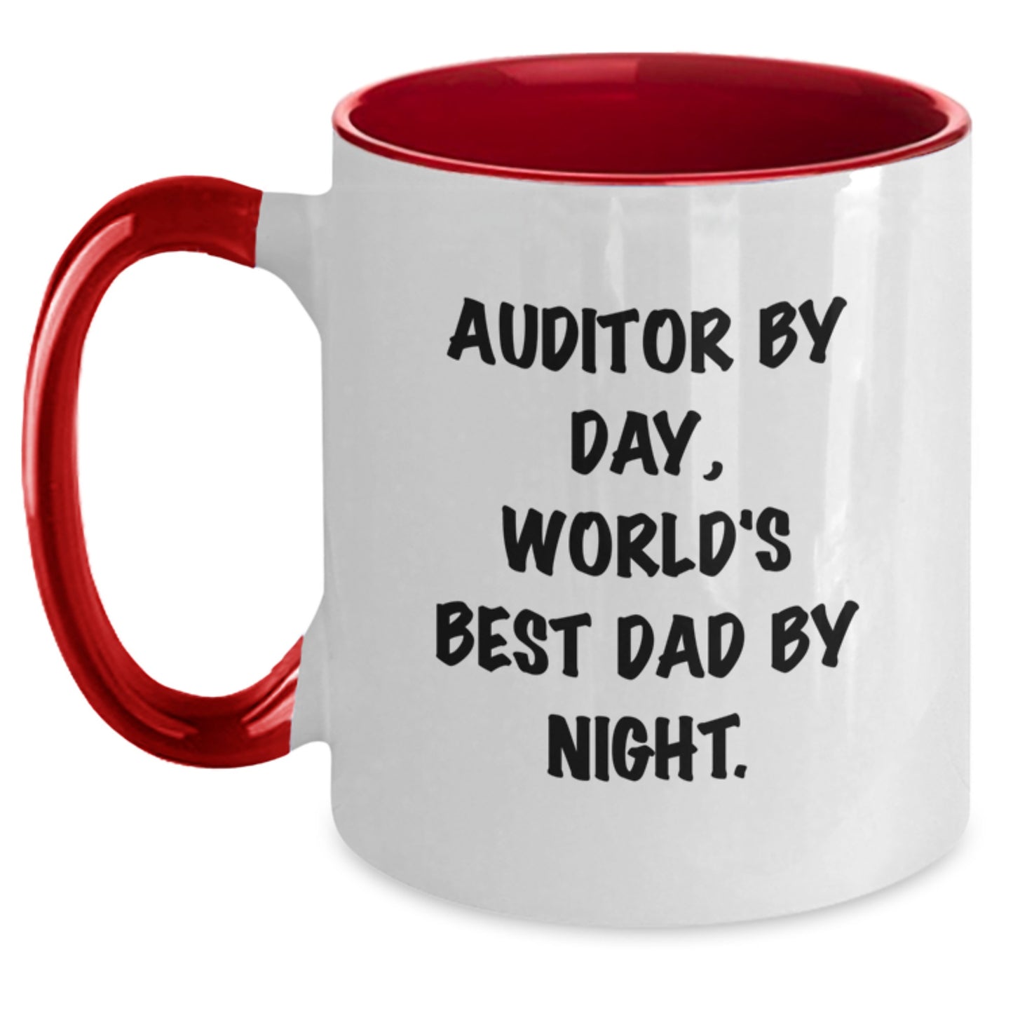 For Him Keepsake Birthday Gift Auditor By Day, World's Best Dad By Night - Main