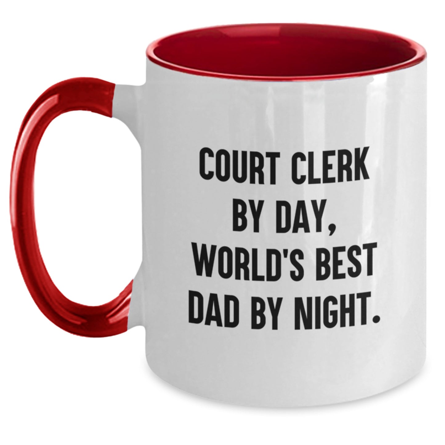 Court Clerk Keepsake Mug for Him Birthday Gift - Main