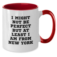 Load image into Gallery viewer, New York Two Tone Coffee Mugs Funny Quote Gifts for Men Women Friends from NYC - Additional
