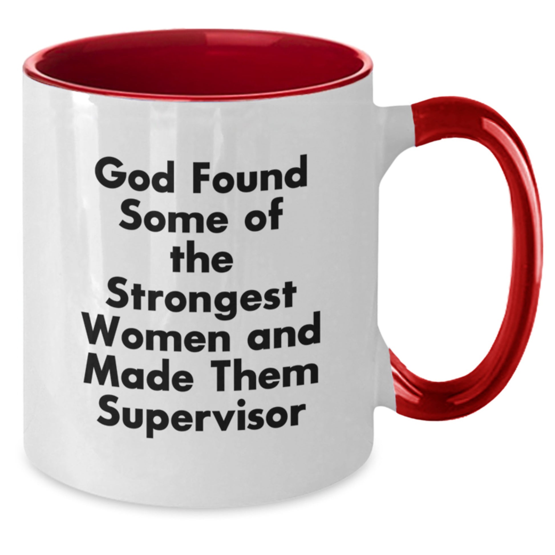 Funny Supervisor Gifts for Women - Two Tone Coffee Mugs from Friends, Cute Graduation Unique Gifts for Supervisor - Additional