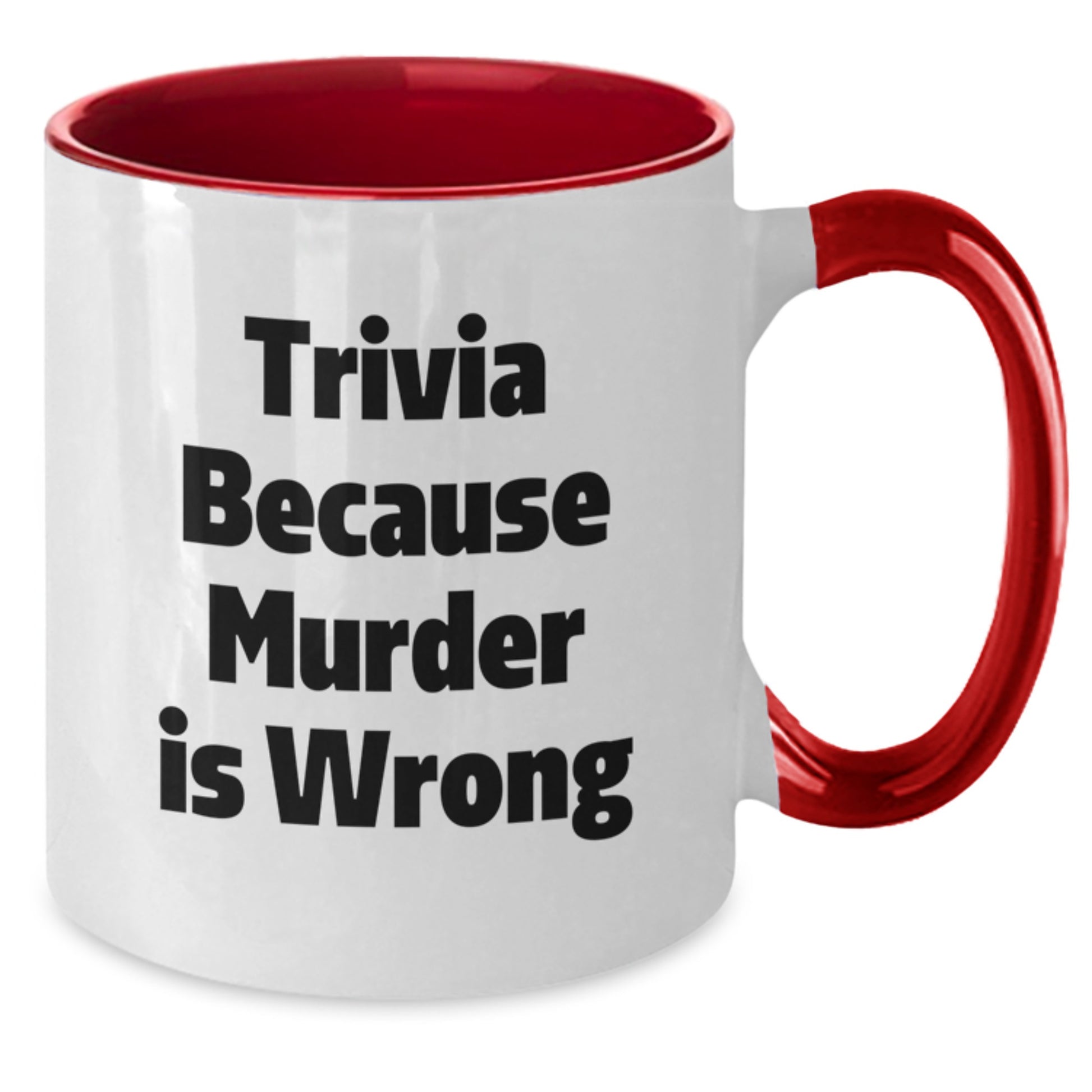 Funny Trivia Gift for Trivia Enthusiasts, Unique Two Tone Coffee Mug for Graduation Gifts from Friends, Coworkers, Family - Additional