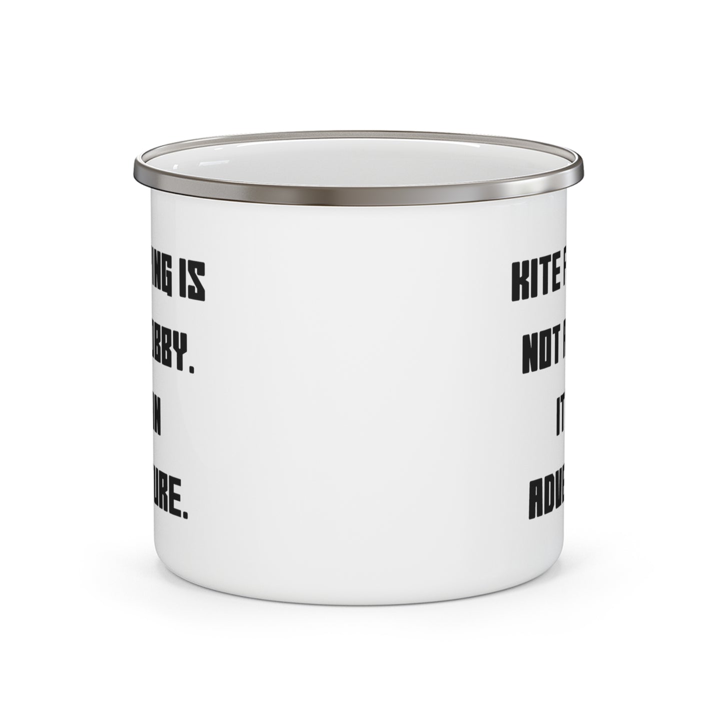 Kite Flying Enthusiast Camping Mug - Adventure Awaits Design | Birthday Gift