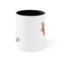 Load image into Gallery viewer, Long Distance Relationship Coffee Mug - California &amp; Tennessee Design | Moving Away Gift
