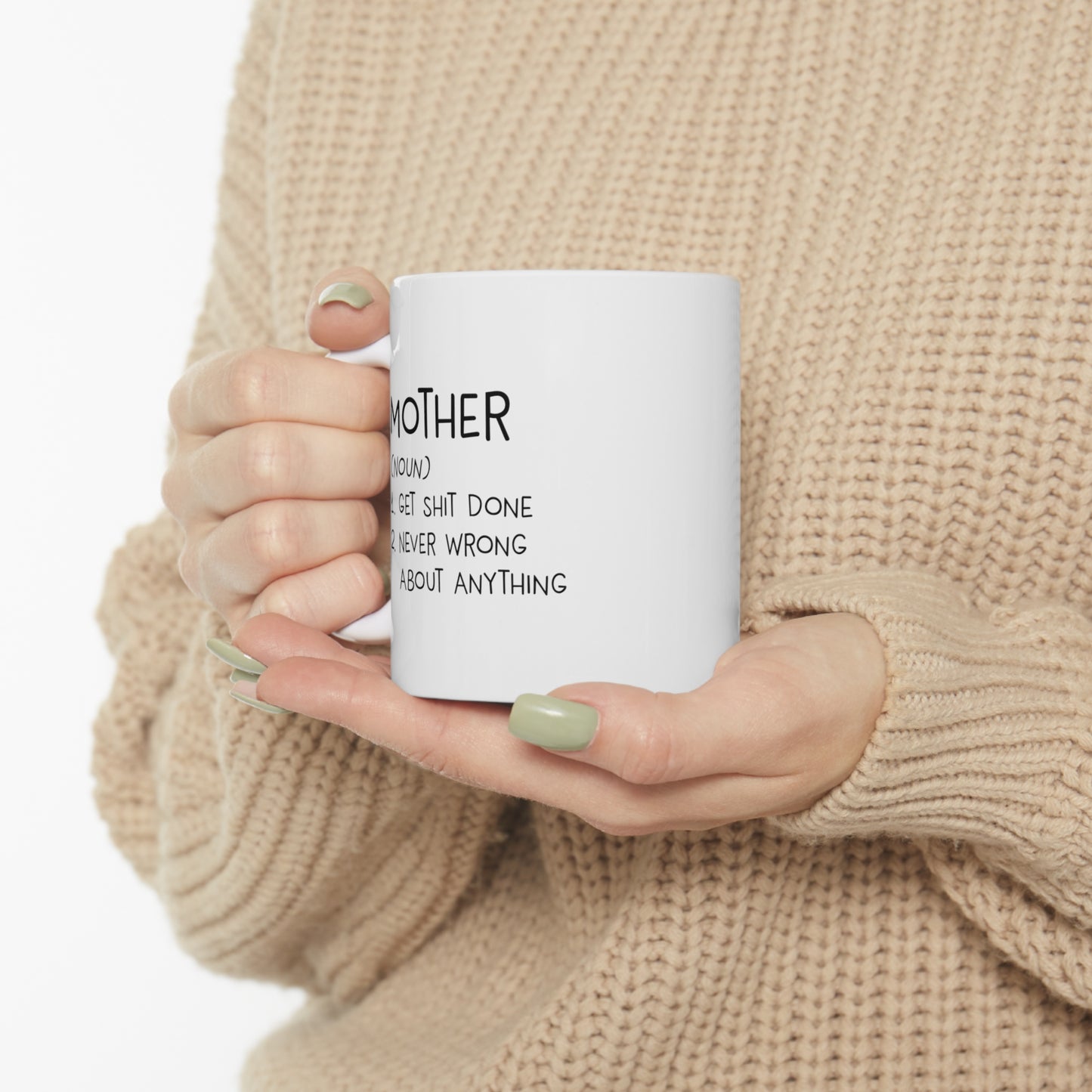 Mom Ceramic Coffee Mug - Mother (Noun) Definition | Mother's Day Gift