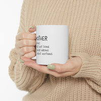 Load image into Gallery viewer, Mom Ceramic Coffee Mug - Mother (Noun) Definition | Mother&#39;s Day Gift
