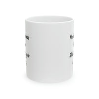 Load image into Gallery viewer, Model Railroad Enthusiast Coffee Mug - Because Stabbing People is Wrong | Holiday Gift
