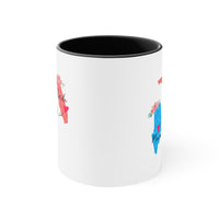 Load image into Gallery viewer, Long Distance Relationship Coffee Mug - Florida &amp; Maine Design | Moving Away Gift
