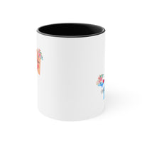 Load image into Gallery viewer, Arizona Michigan Coffee Mug - Love Across States Design | Long Distance Gift

