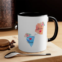 Load image into Gallery viewer, Arizona Nevada Long Distance Coffee Mug - Home State Connection | Moving Away Gift
