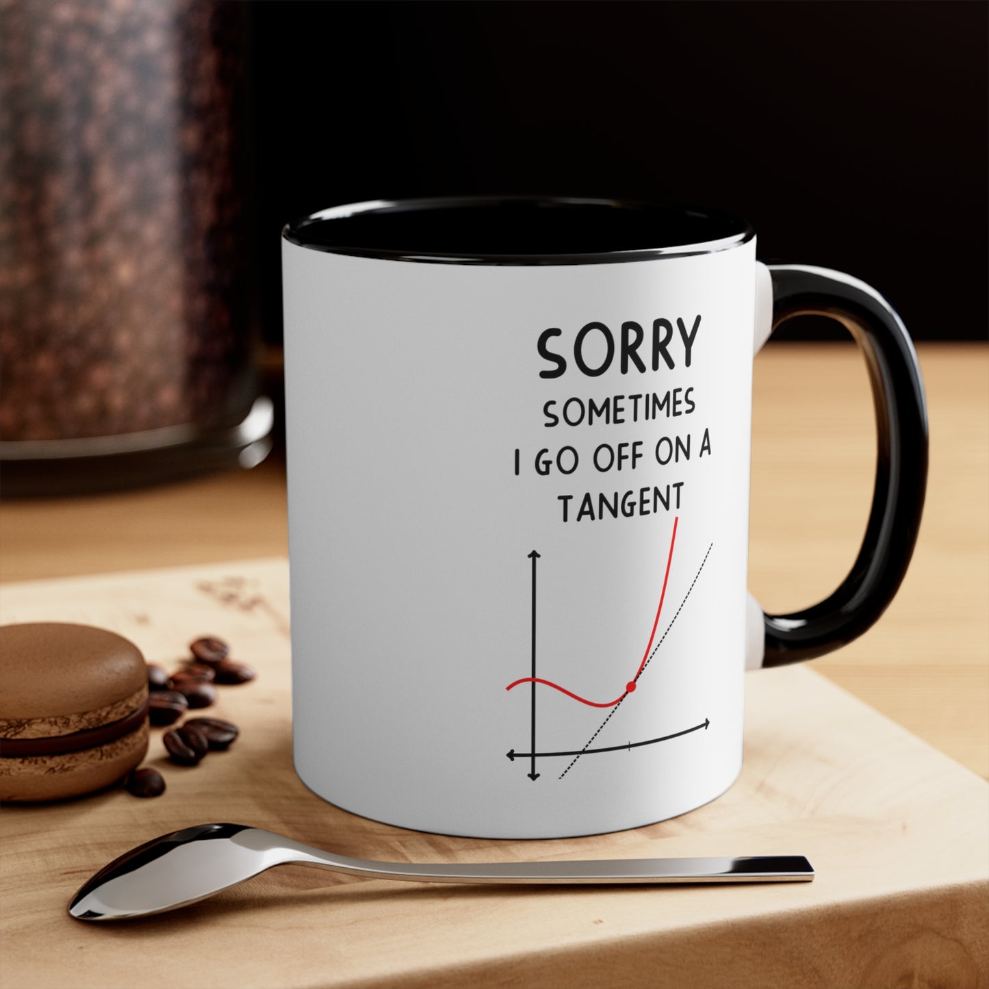 Engineer Coffee Mug - Sorry Sometimes I Go Off On A Tangent | Perfect Gift for Engineers
