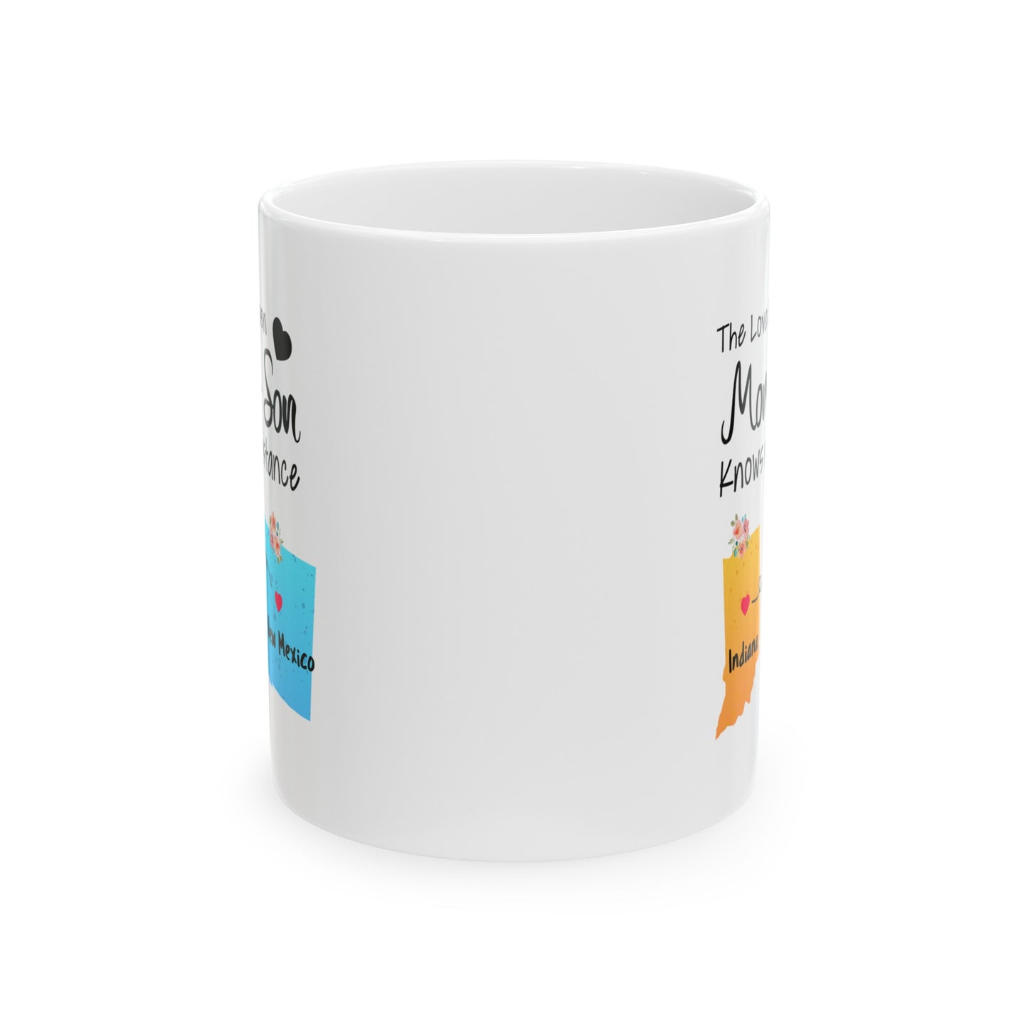 Mom Coffee Mug - The Love Between Mom & Son Knows no distance | Mother's Day Gift