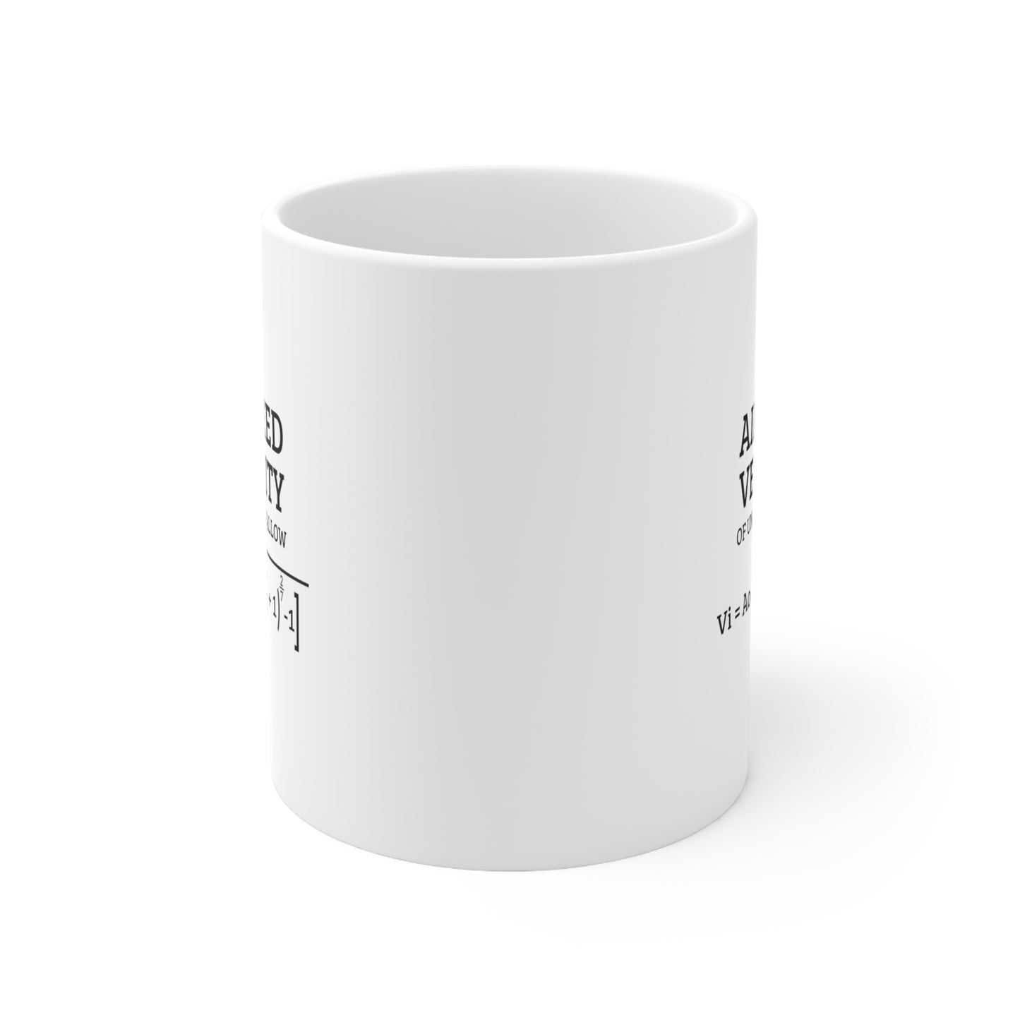 Math Lover Ceramic Coffee Mug - Airspeed Velocity Formula | Birthday Gift