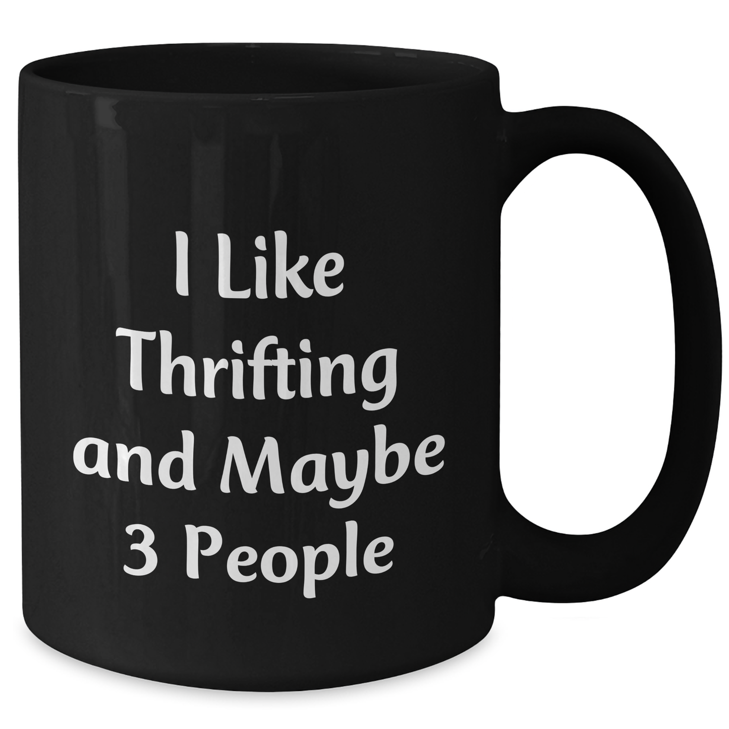 Thrifting Enthusiast Gifts from Friends for Thrifting Lovers, Funny Black Coffee Mug for Graduation - Additional