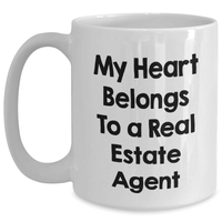 Load image into Gallery viewer, Real Estate Agent Gifts, Funny Quote Mug, Gifts from Men to Real Estate Agent, Perfect Father's Day Subscriptions - Main
