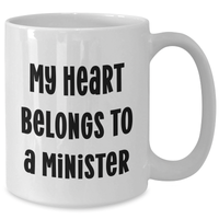 Load image into Gallery viewer, Funny Minister Quote White Coffee Mug, Gifts for Her from Men, Perfect for Mother&#39;s Day - Additional

