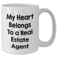 Load image into Gallery viewer, Real Estate Agent Gifts, Funny Quote Mug, Gifts from Men to Real Estate Agent, Perfect Father's Day Subscriptions - Additional
