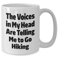 Load image into Gallery viewer, Funny Hiking Quote Gifts from Men to Hiking Enthusiast Dad&#39;s on Father&#39;s Day White Coffee Mug - Additional
