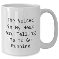 Load image into Gallery viewer, Funny Running Quotes White Coffee Mug, Gifts from Friends to Running Enthusiasts, Unique Father&#39;s Day Unique Gifts for Men - Additional
