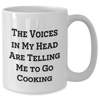 Load image into Gallery viewer, Funny Cooking Gifts for Men Dad from Friends, Unique White Coffee Mug for Father&#39;s Day - Additional
