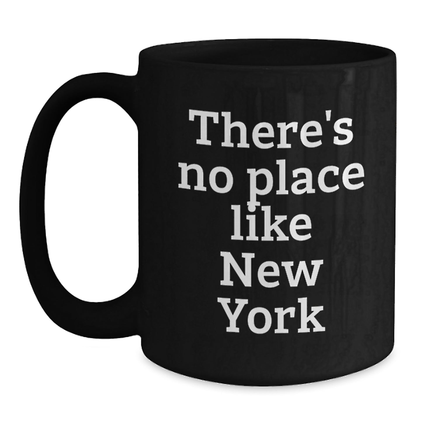 New York City Inspirational Black Coffee Mugs, Funny Gifts from Friends for Men, Women, Coworkers, Family, Unique Graduation Unique Gifts - Main