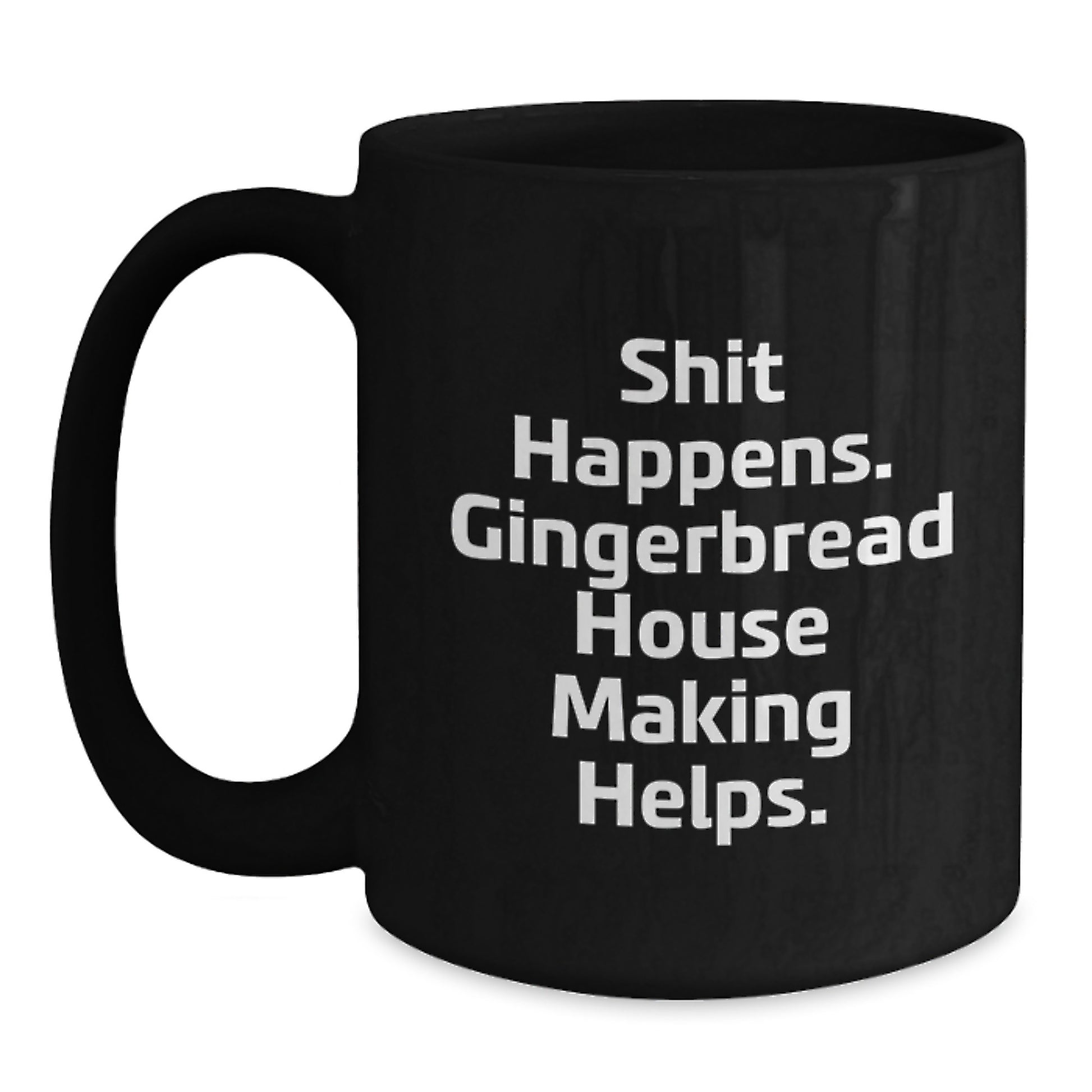 Gingerbread House Making Keepsake Coffee Mug for Him Graduation Gift - Main