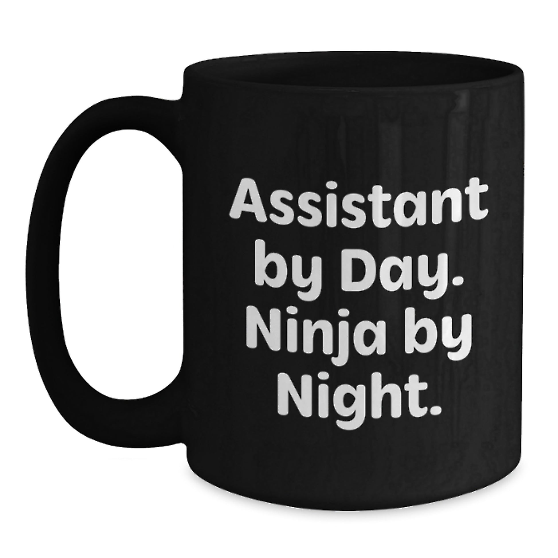 Funny Assistant Black Coffee Mug Gifts from Friends for Assistant Graduation Unique Gifts - Main