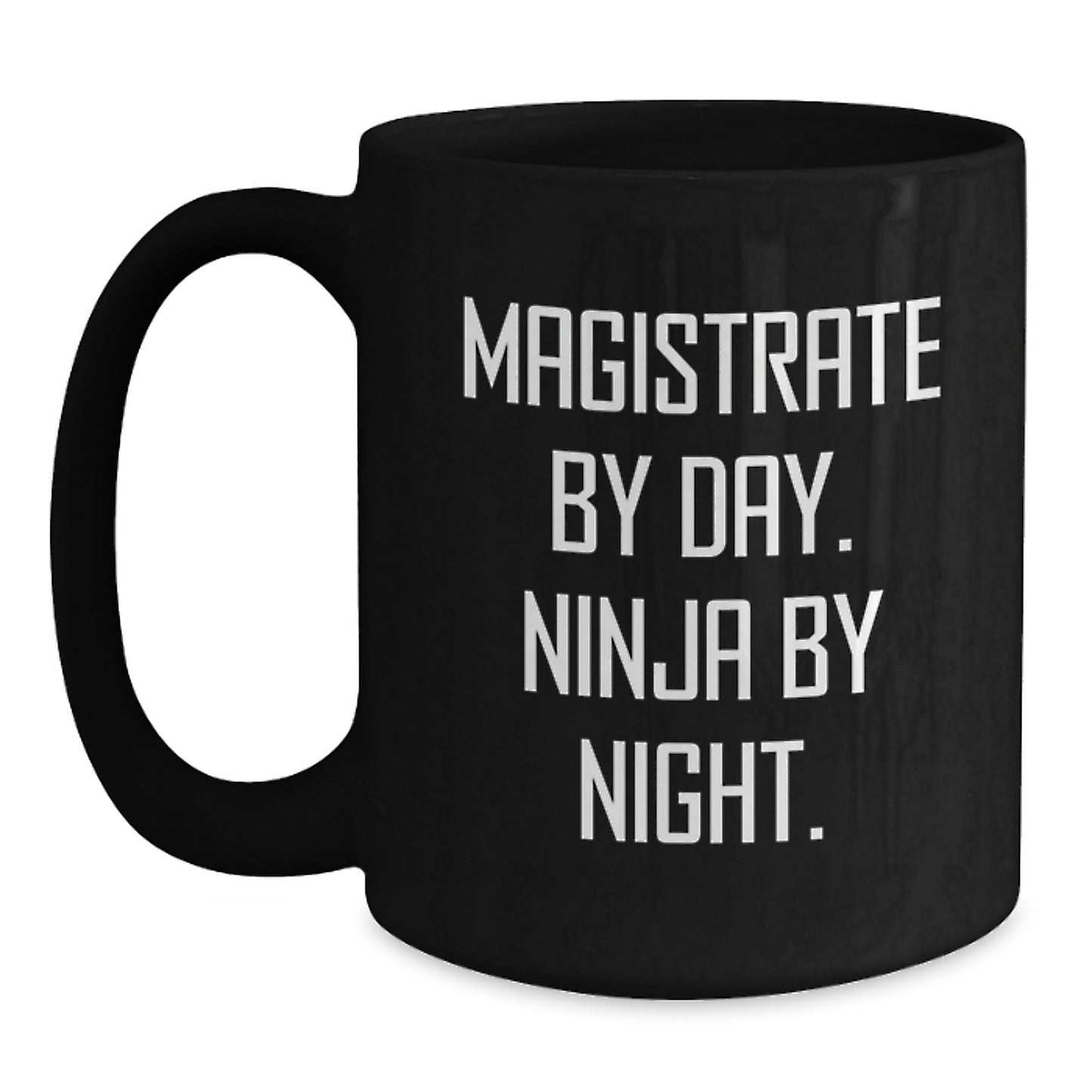 Unique Magistrate Black Coffee Mugs Gifts from Friends for Graduation Unique - Main
