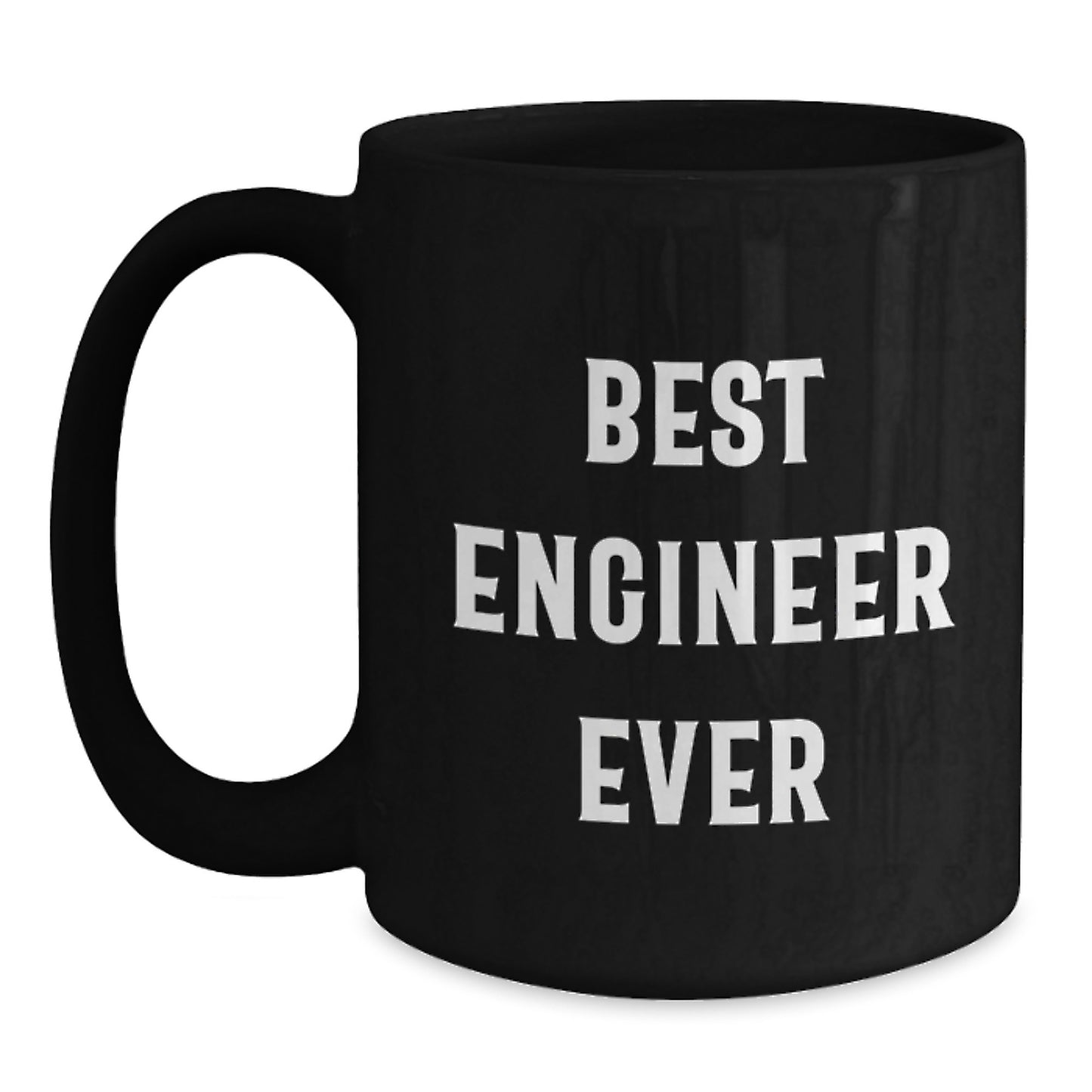Engineer Keepsake Black Coffee Mug for Him Birthday Gift - Main
