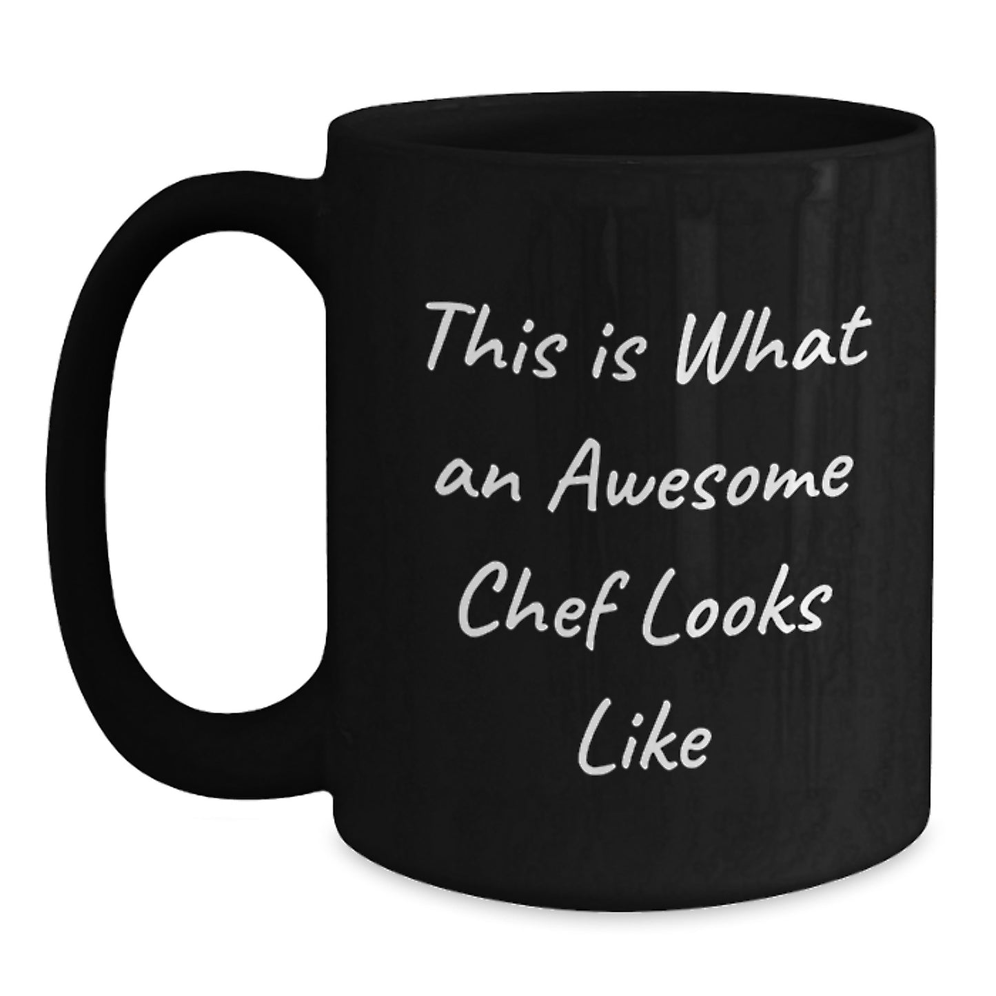 Bold Chef Black Coffee Mug Novelty Birthday Gift for Friends and Family - Main