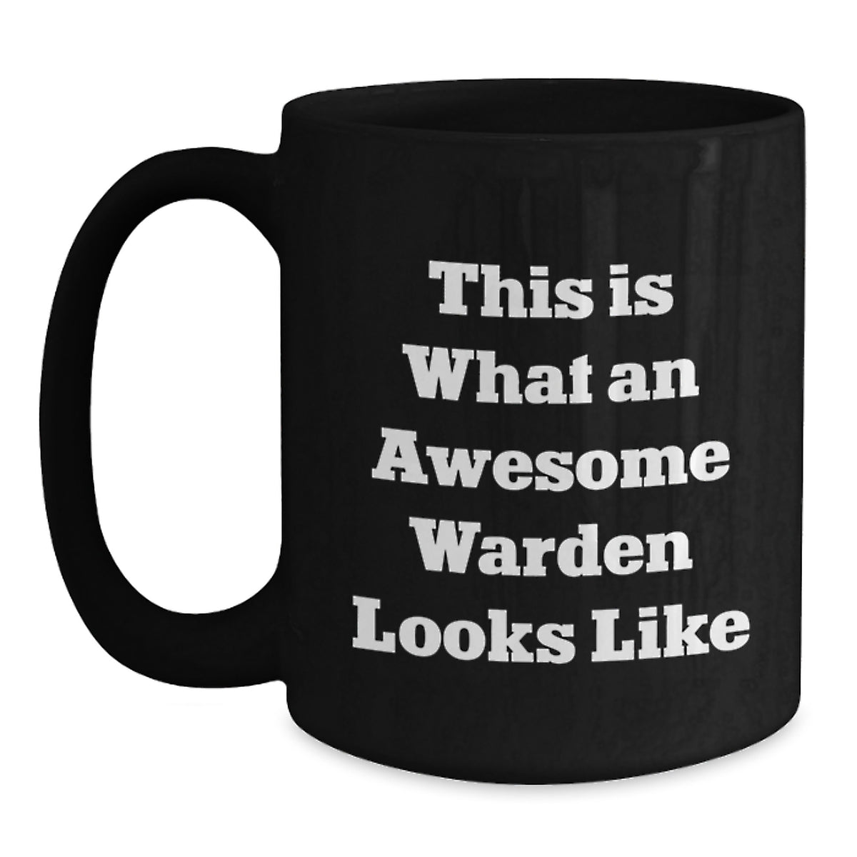 Christmas Gift for Her This Is What An Awesome Warden Looks Like Mug - Main