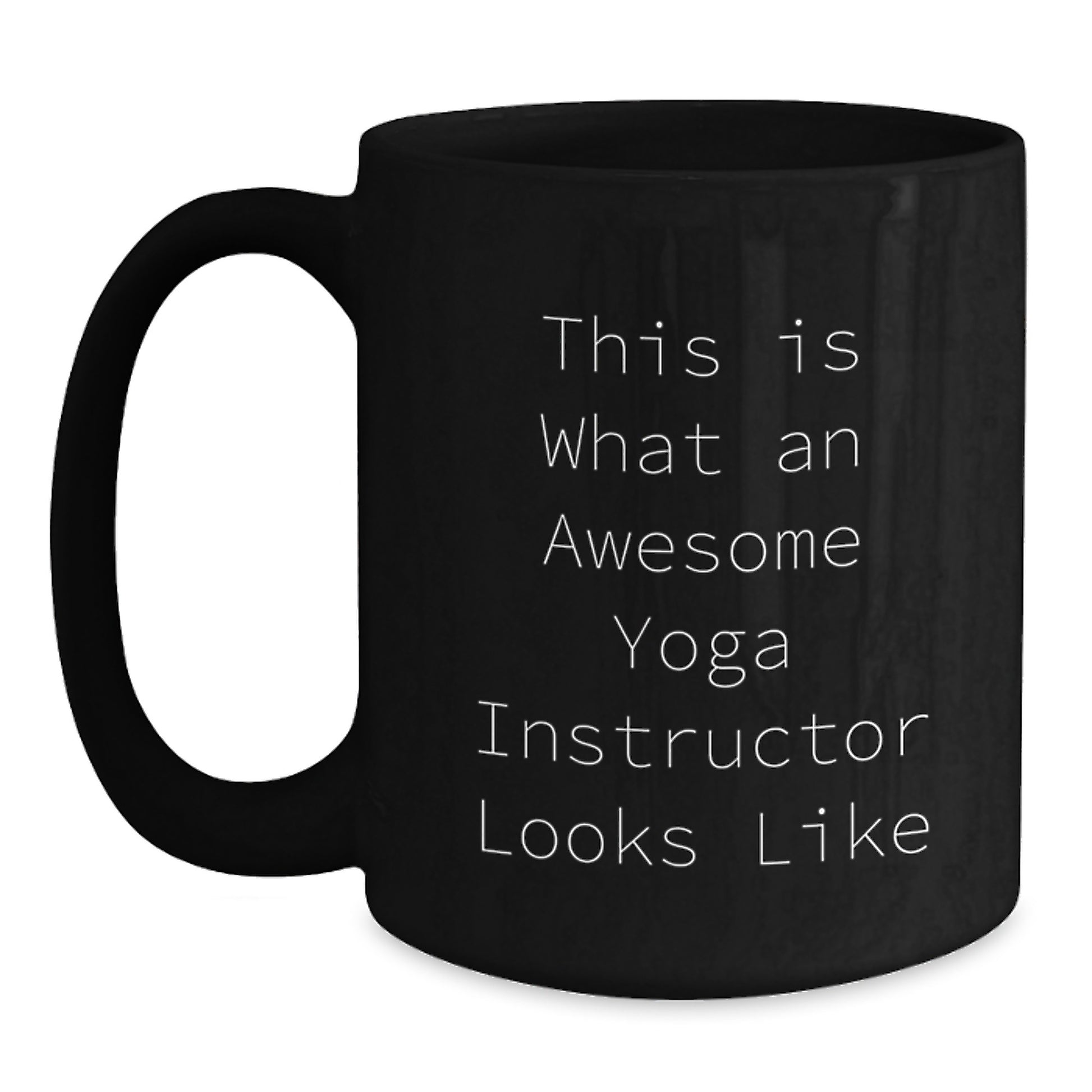 Yoga Instructor Keepsake Mug for Him Birthday Gift 11oz Ceramic - Main