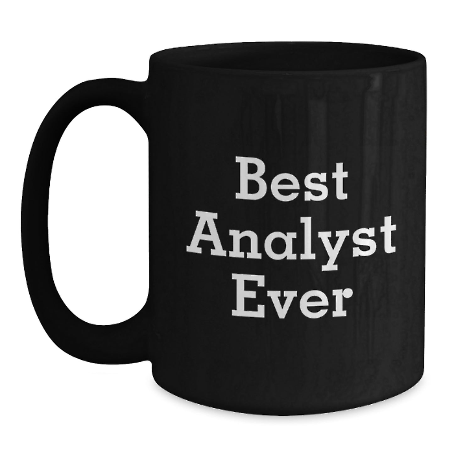 Analyst Keepsake Premium Black Coffee Mug for Him Birthday Gift - Main