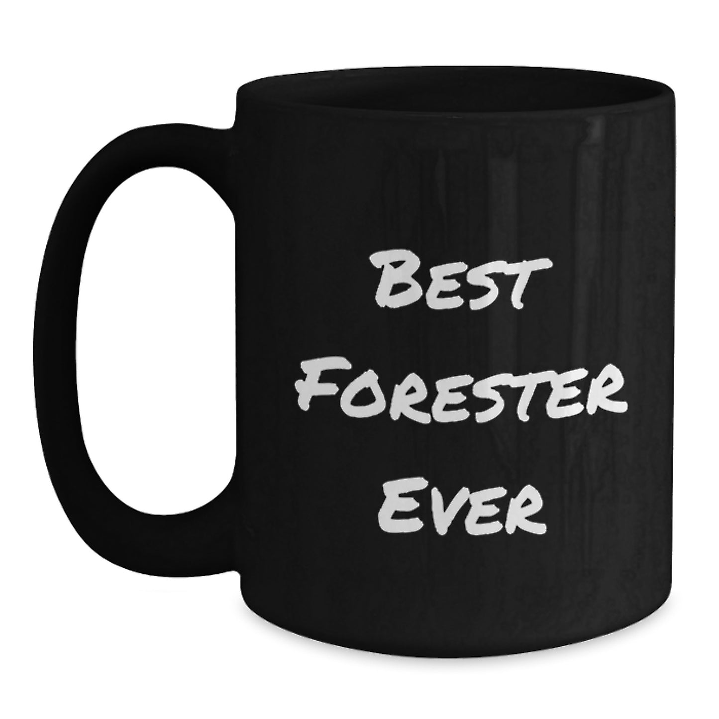 Forester Keepsake Black Coffee Mug for Him Birthday Gift Best Forester - Main