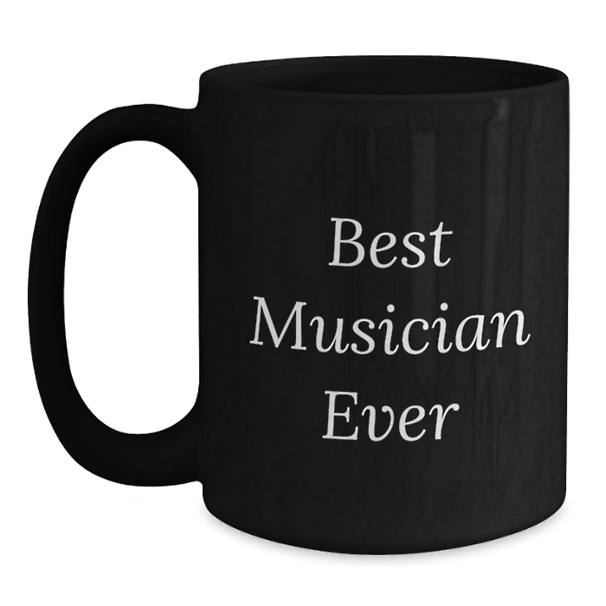Musician Keepsake Black Coffee Mug for Him Birthday Gift Surprise - Main
