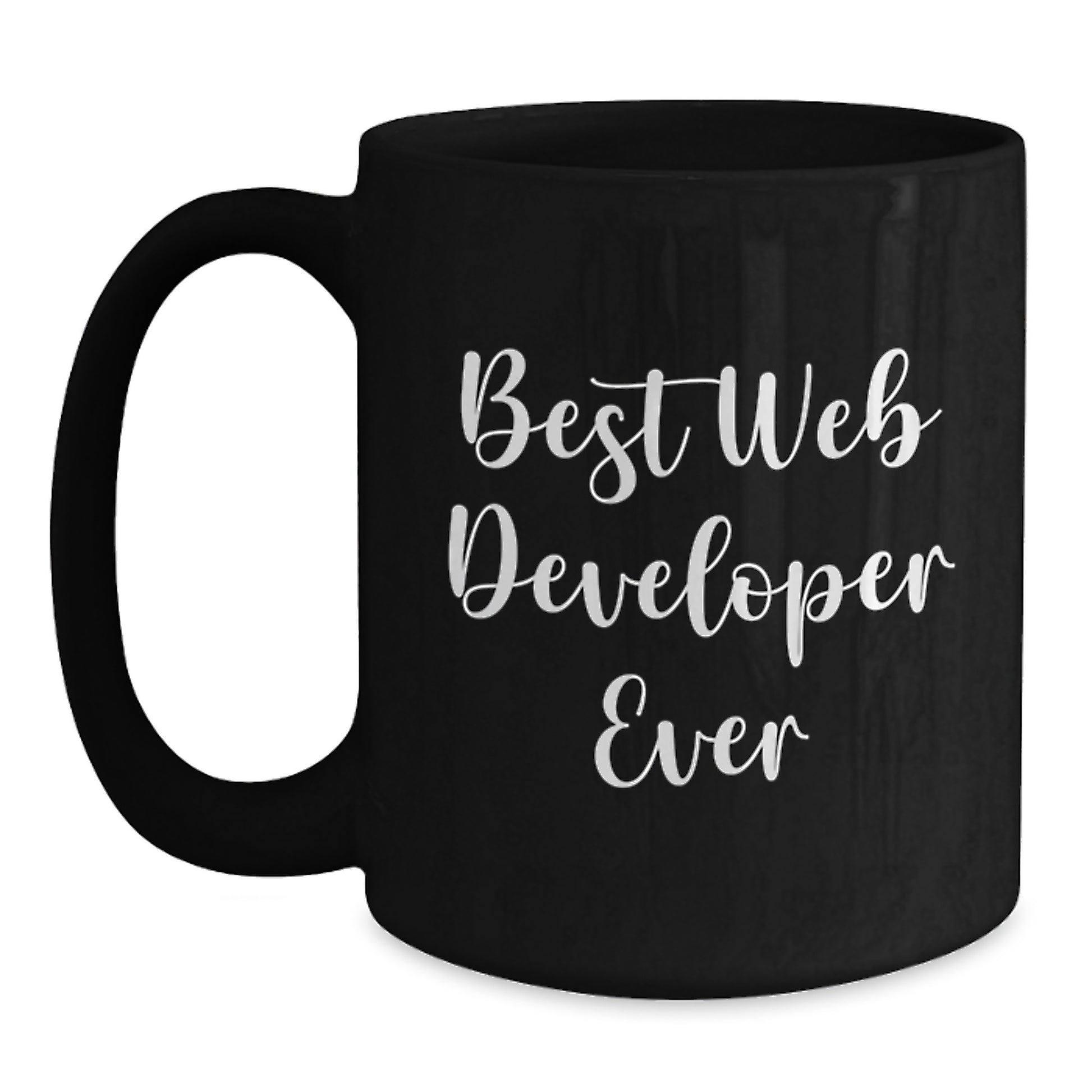 Black Coffee Mug for a Best Friend Companion Developer Birthday Gift - Main