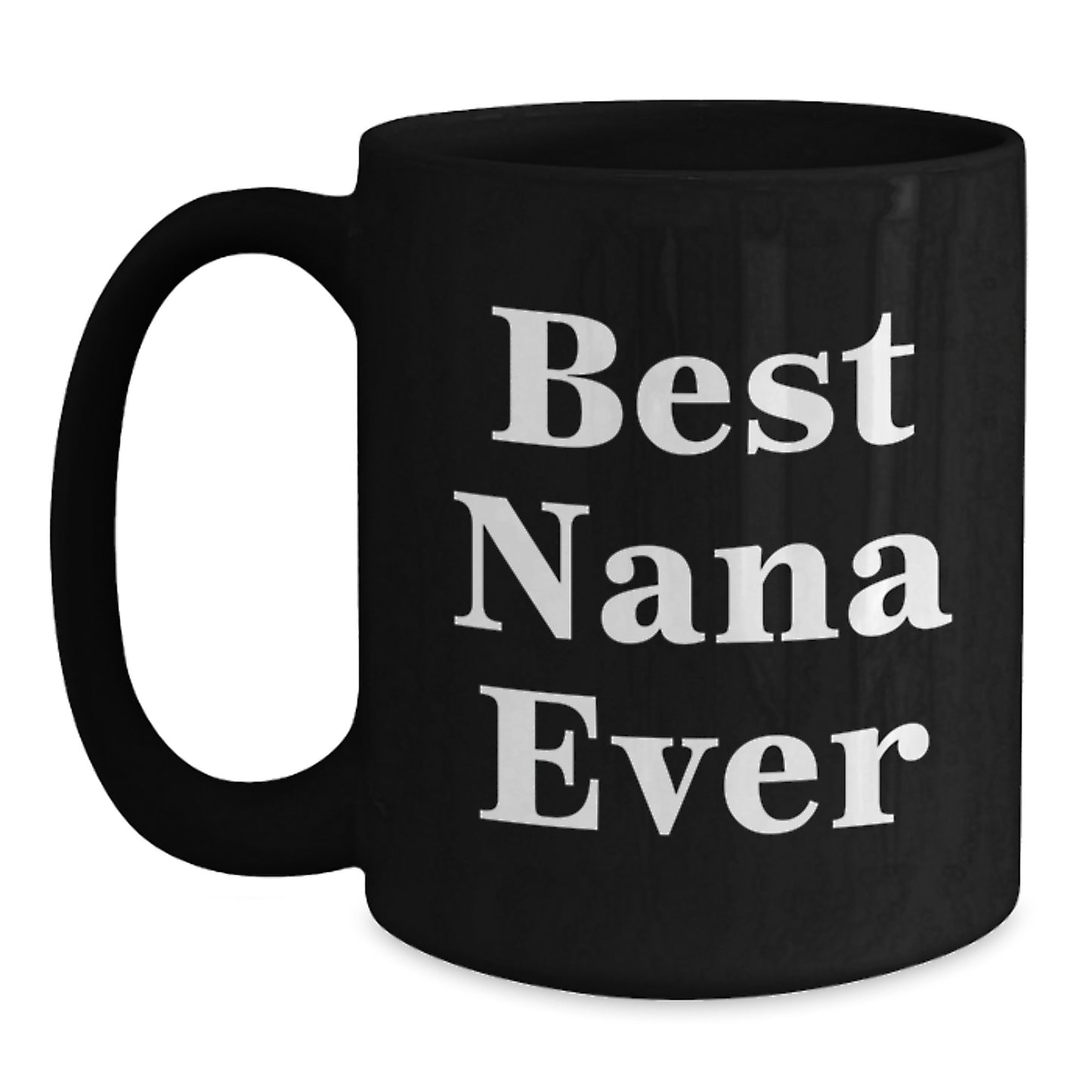 Nana Keepsake Ceramic Black Coffee Mug for Him Birthday Gift Best Nana - Main