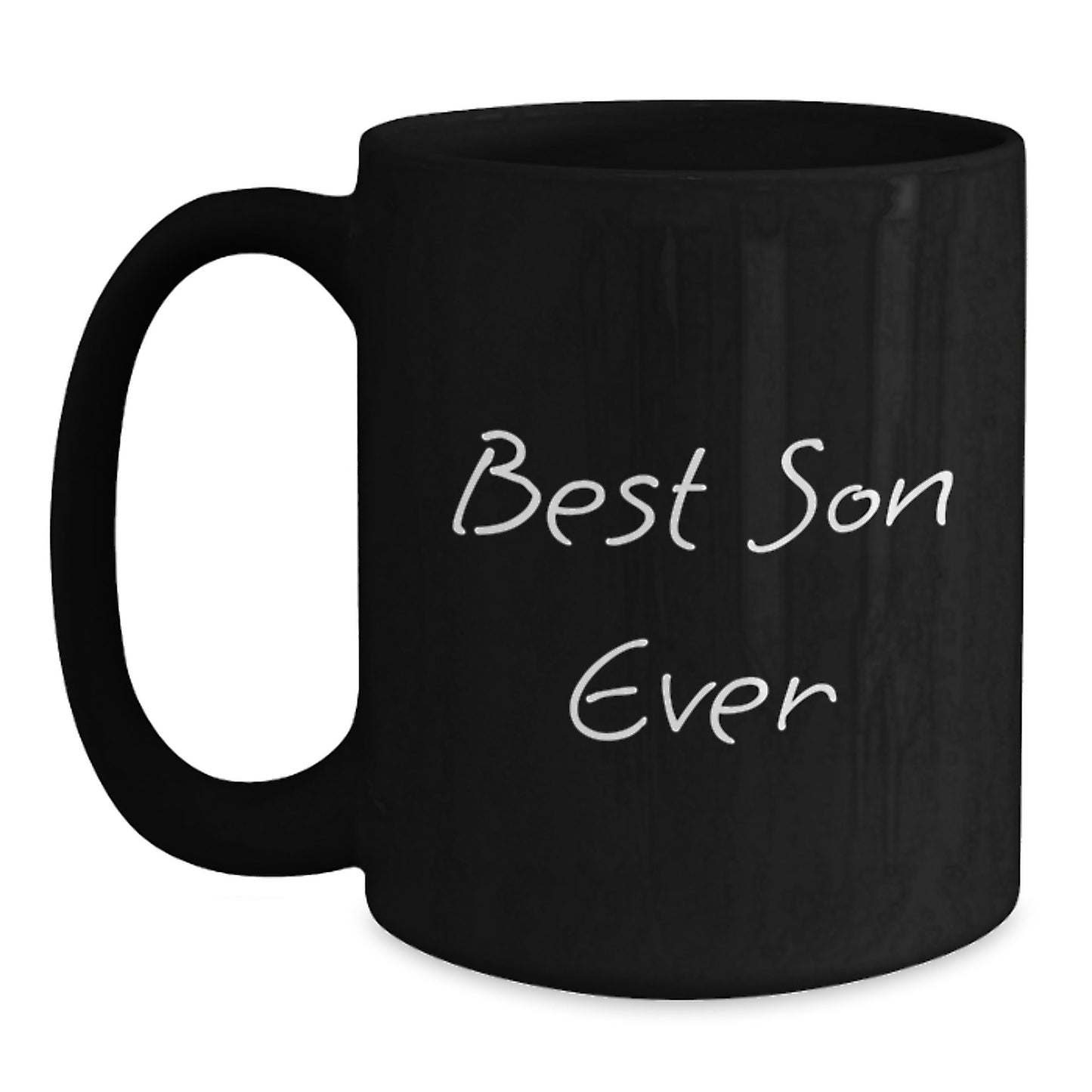 Son Black Coffee Mug Keepsake Birthday Gift for Him Best Son Ever - Main