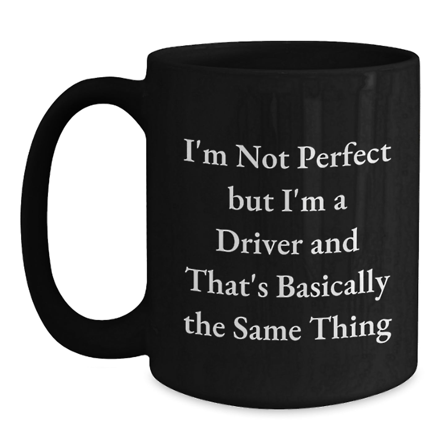 Driver Keepsake Black Coffee Mug Birthday Gift for Him Ultimate - Main