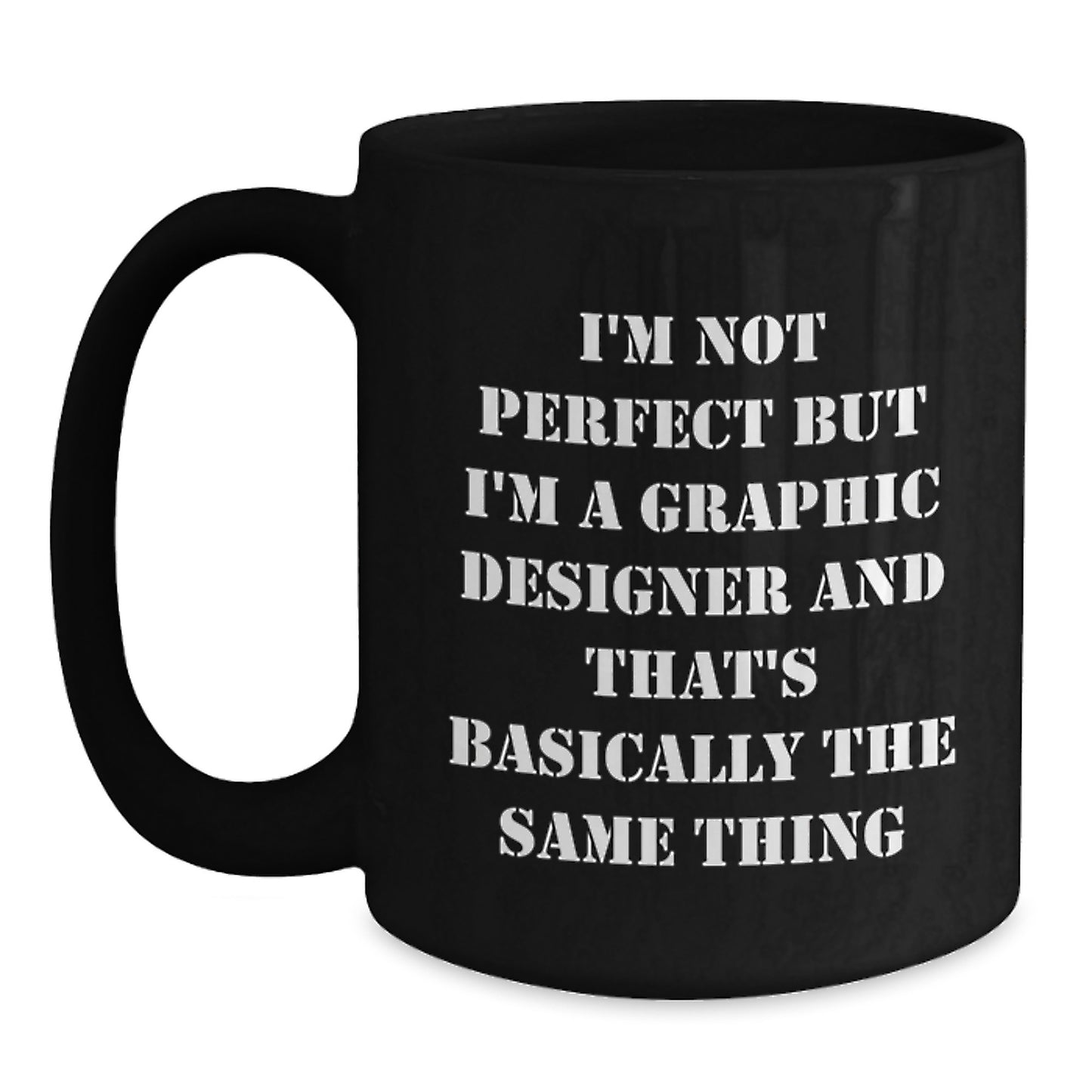 Coffee Mug Companion for a Best Friend Graphic Designer Birthday Gift - Main