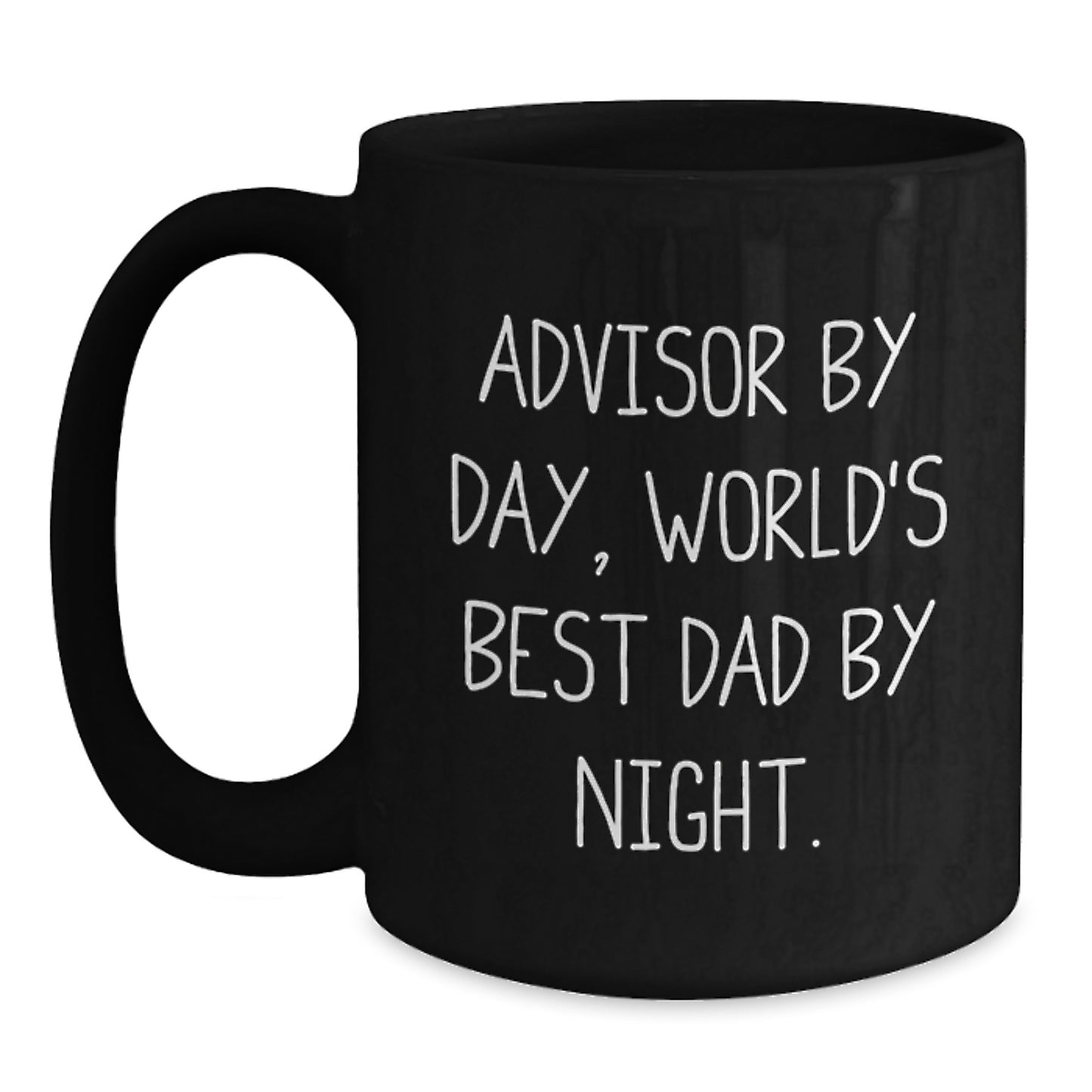 Bold Advisor Black 11oz Mug Novelty for Friends Birthday Gift - Main