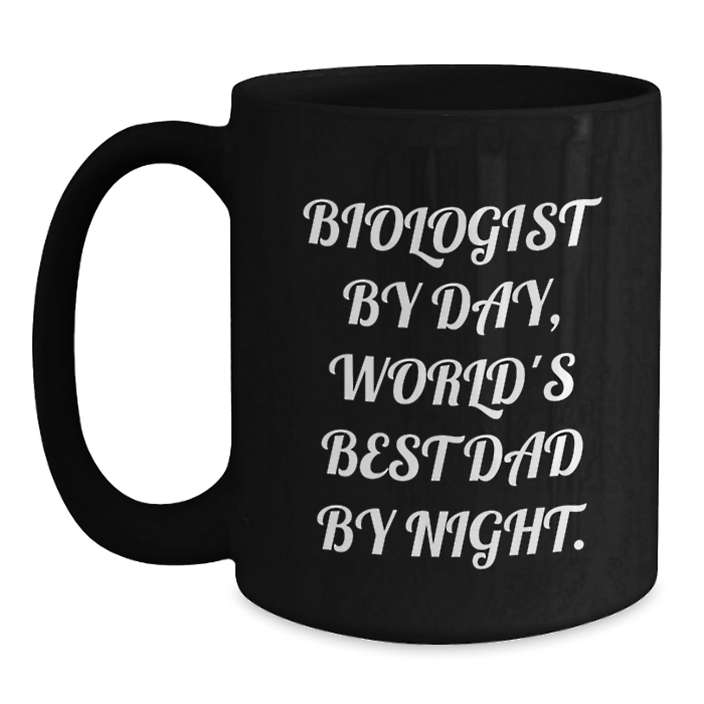 Biologist Keepsake Mug for Him Black Coffee Ceramic Birthday Gift - Main