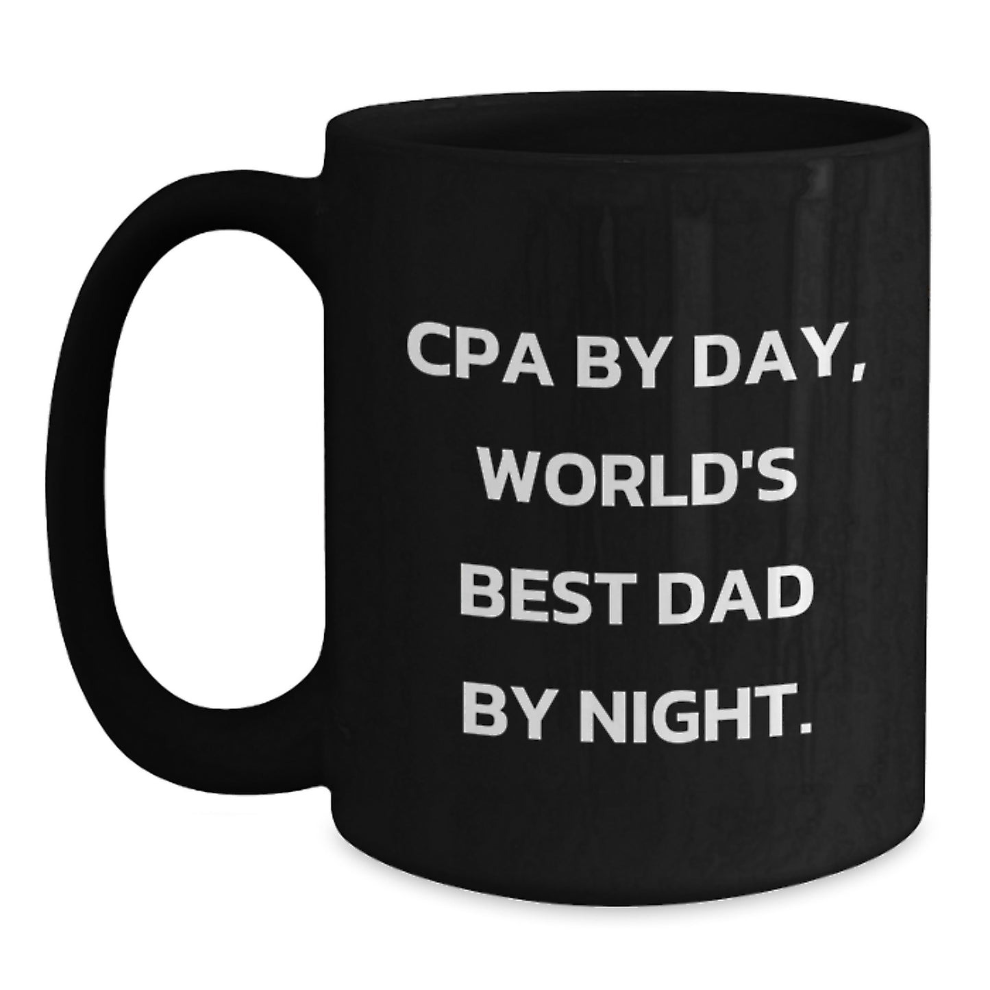 For Him Keepsake Coffee Mug Gift – Cpa By Day, Best Dad By Night - Main