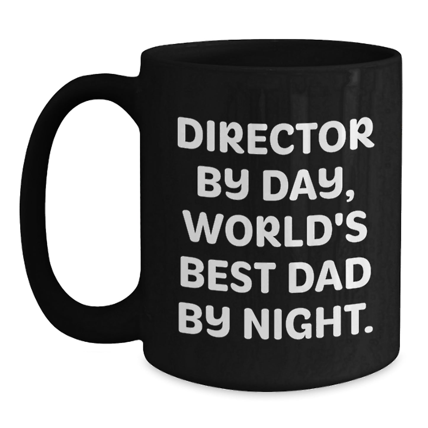 Director Keepsake Mug for Him Gift – Director By Day World's Best Dad - Main